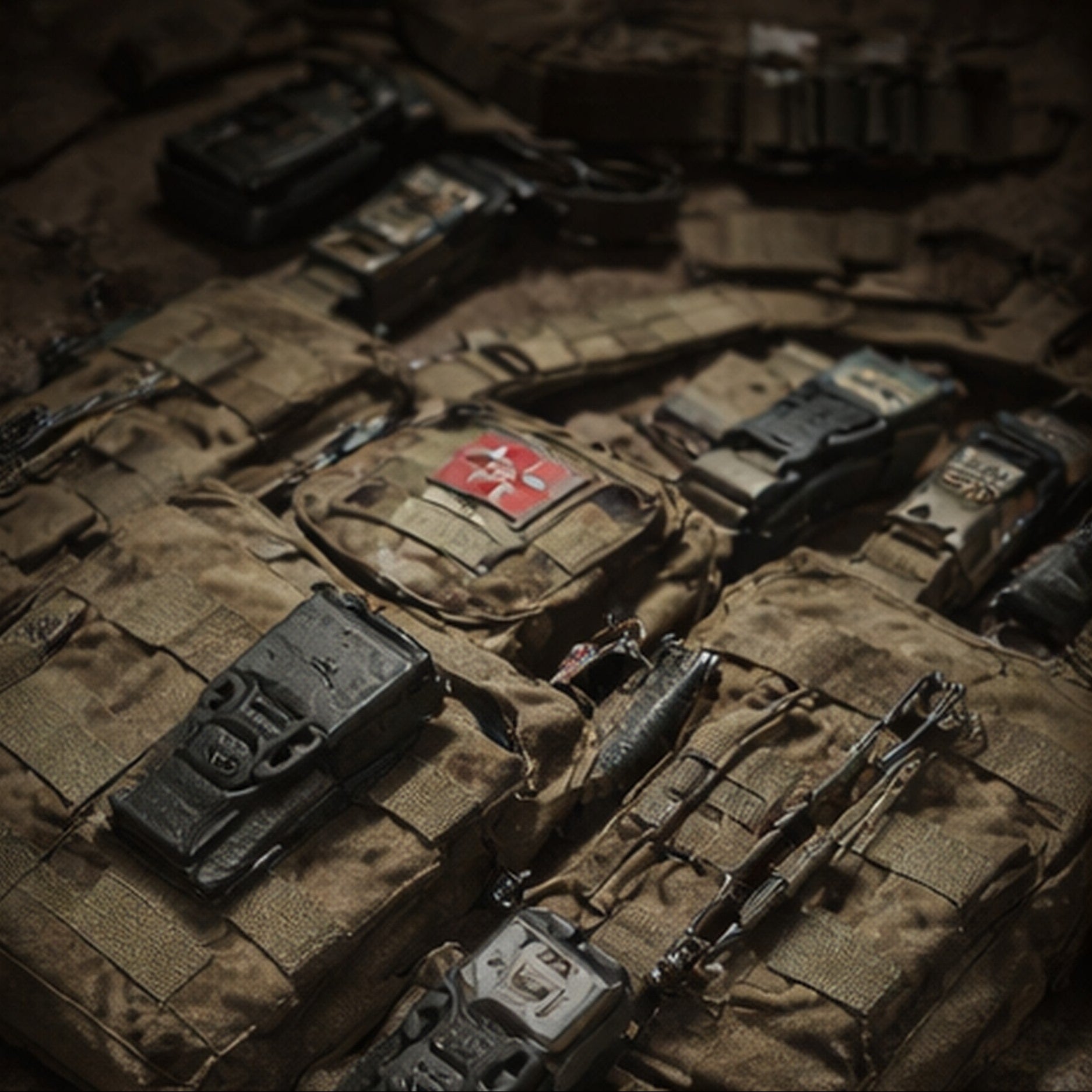 MOLLE pouches and modular tactical organization systems for law enforcement and first responders