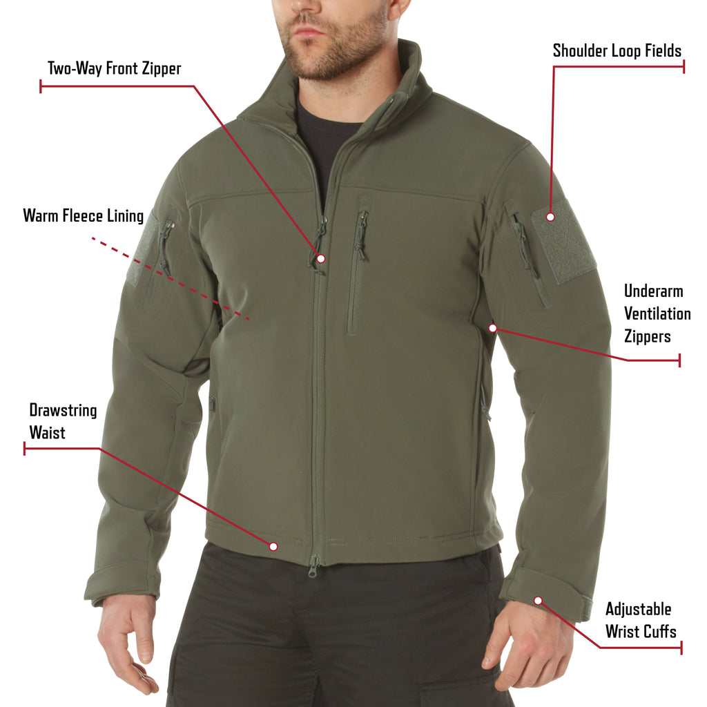 Stealth Ops Soft Shell Tactical Jacket
