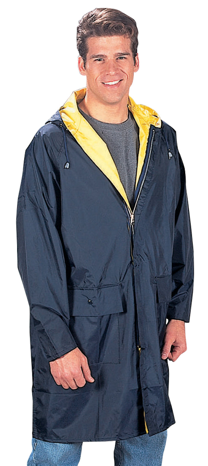 Reversible 3/4 Length Rain Parka