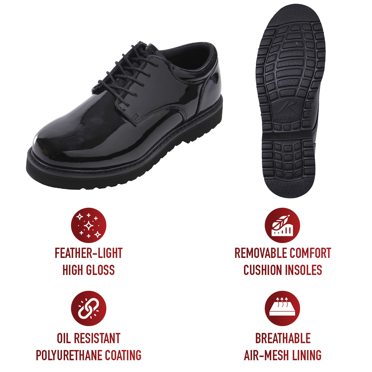 Uniform Oxford Work Sole
