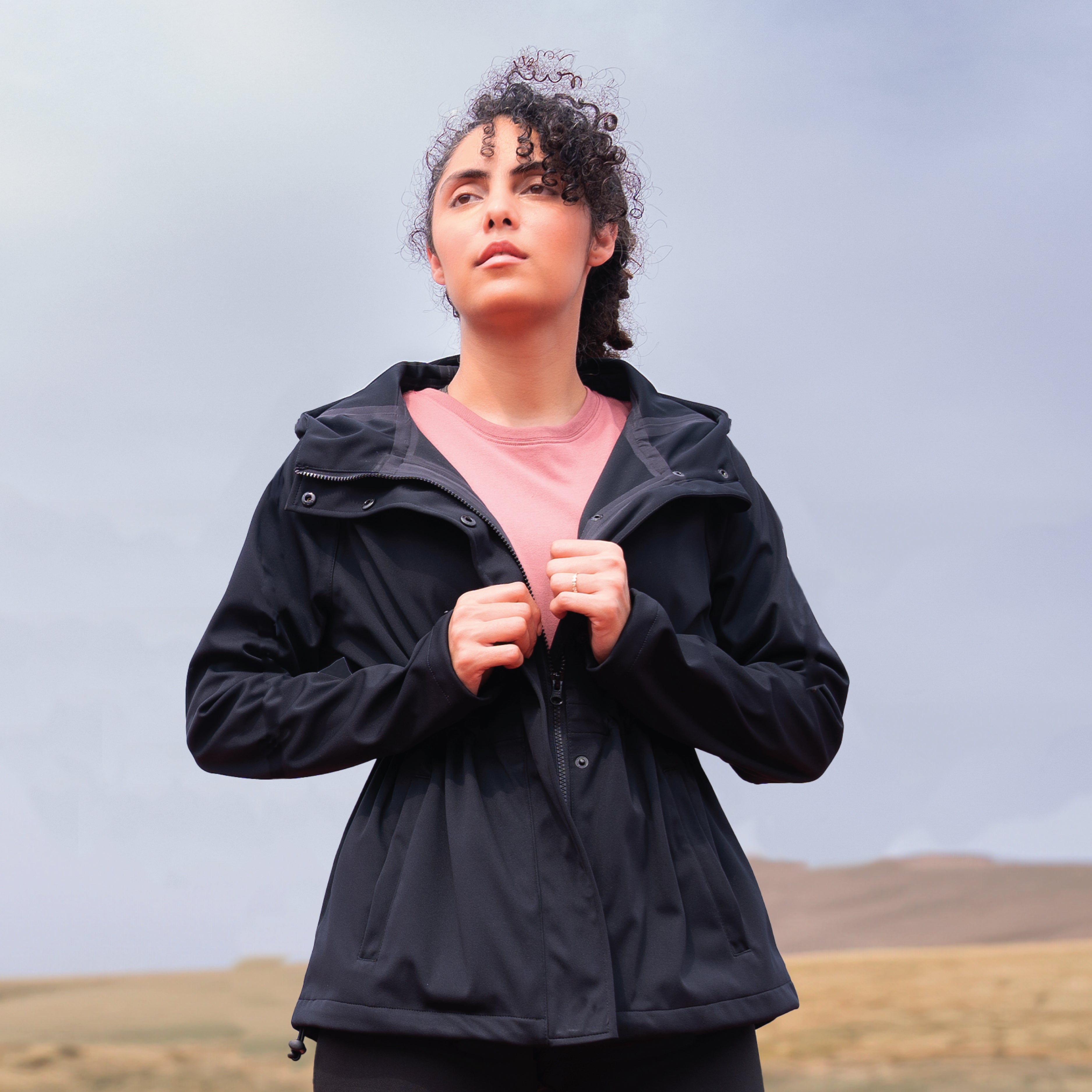 Womens Shadow Ops Waterproof Rain Jacket