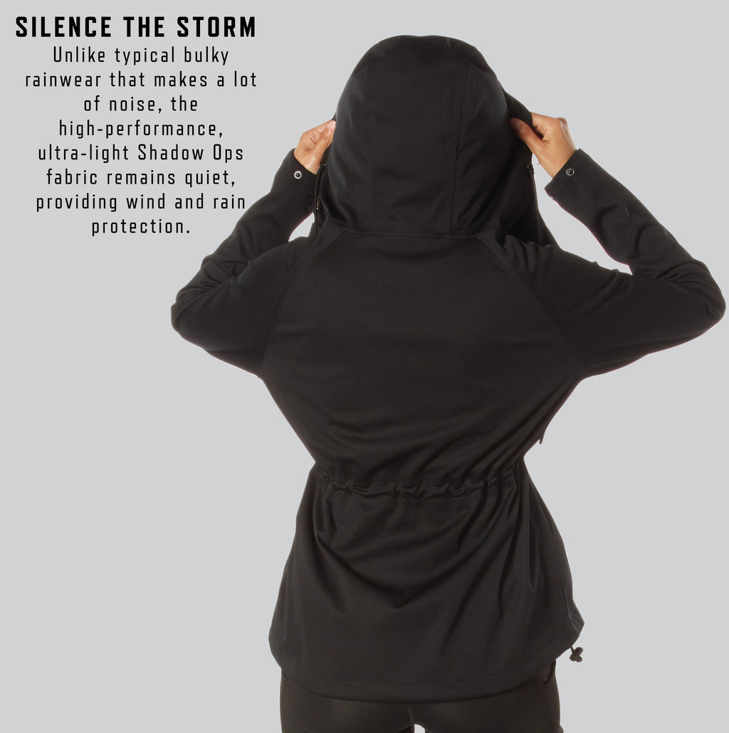 Womens Shadow Ops Waterproof Rain Jacket
