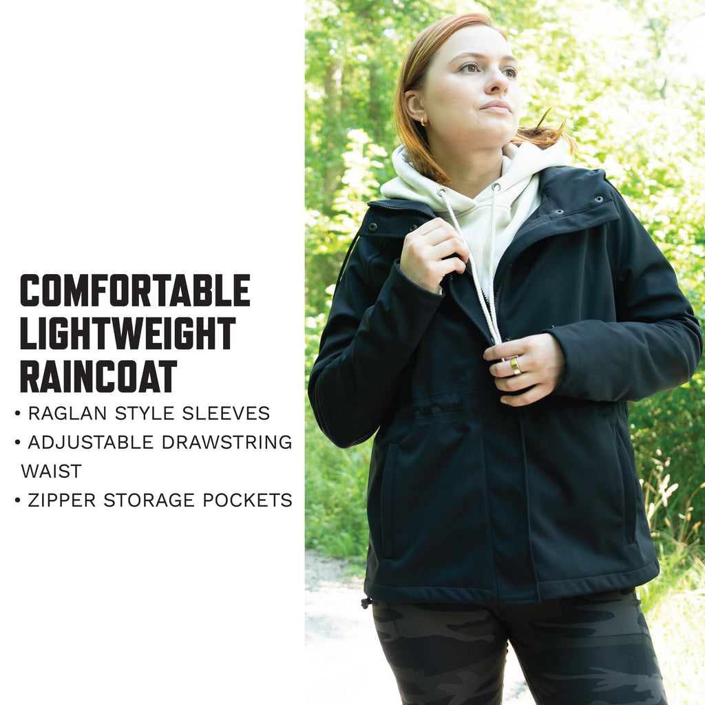 Womens Shadow Ops Waterproof Rain Jacket