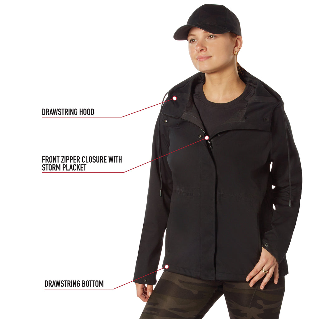 Womens Shadow Ops Waterproof Rain Jacket