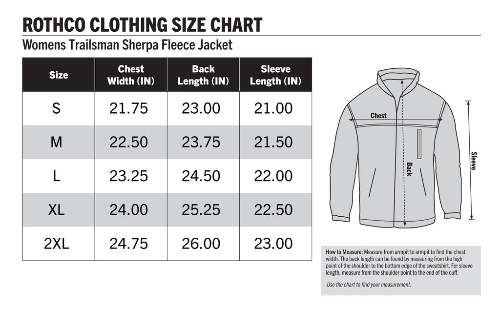 Womens Trailsman Sherpa Fleece Jacket