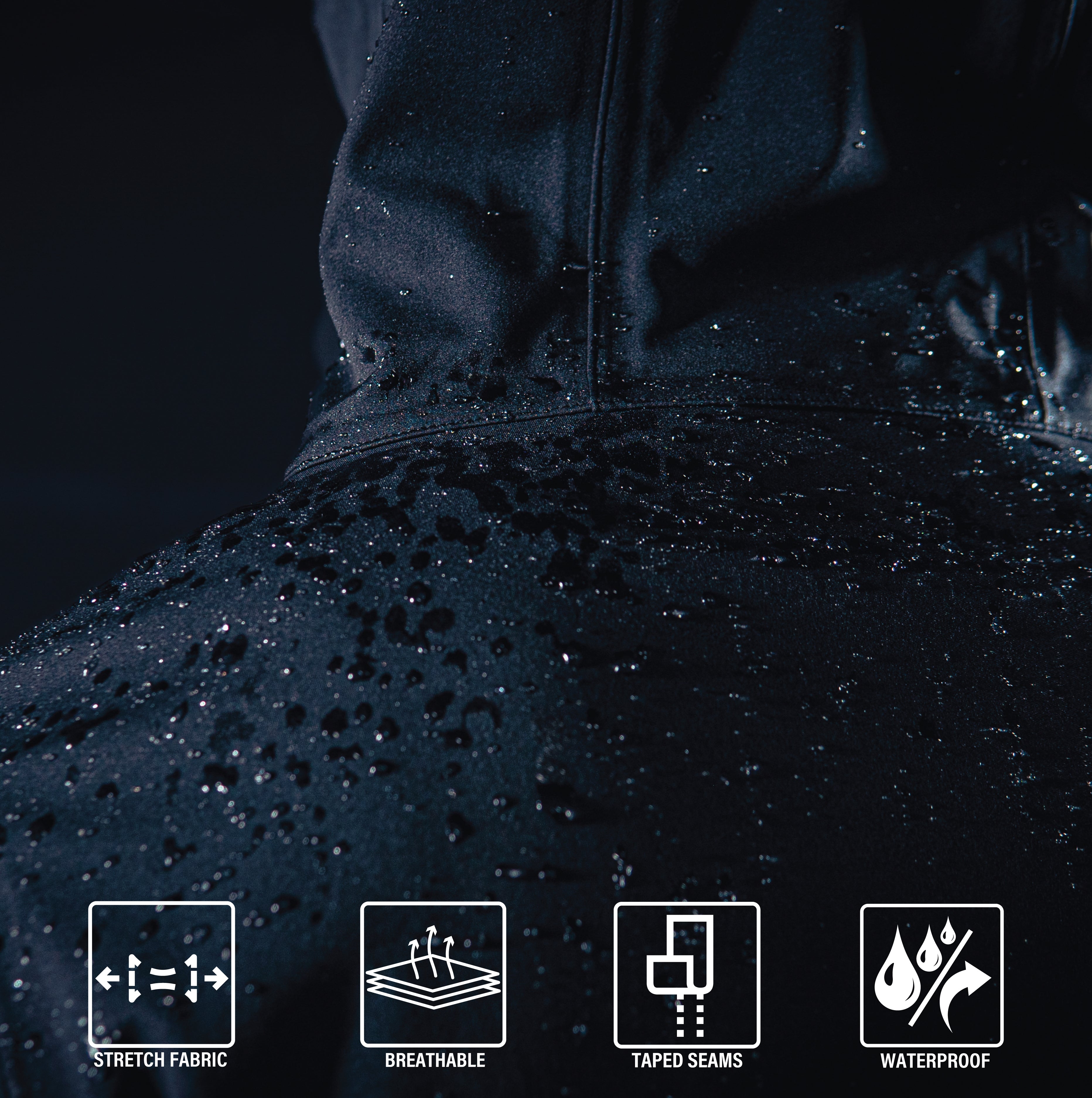 Shadow Ops Waterproof Rain Jacket