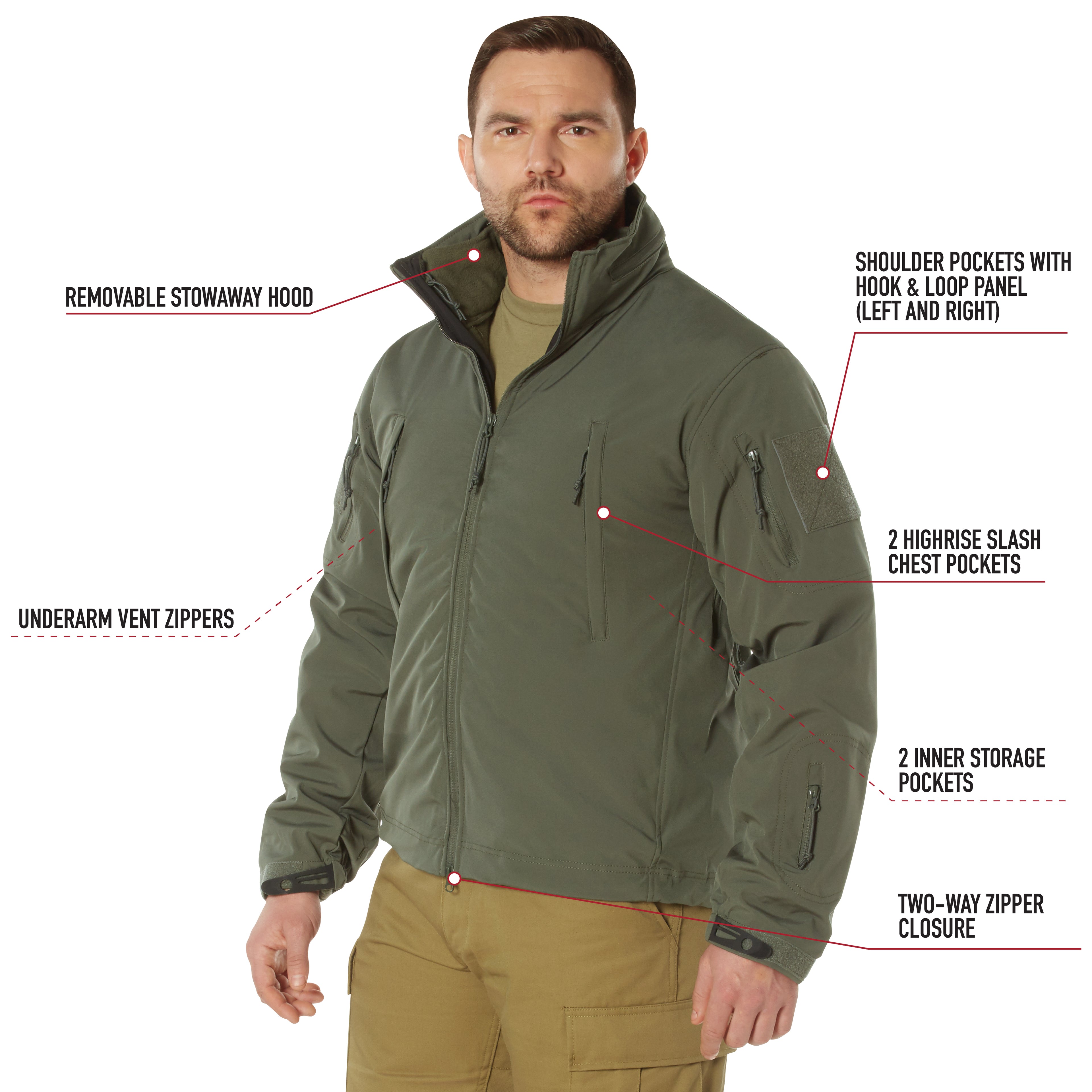 3-in-1 Spec Ops Soft Shell Jacket